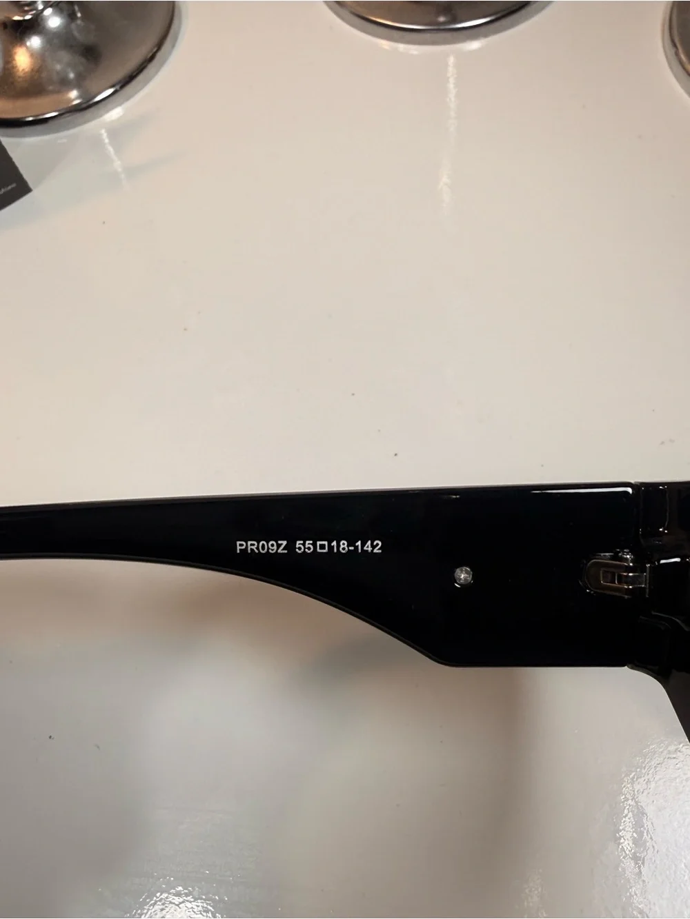 Prada Black PR 09Z Sunglasses